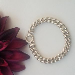 Sterling Silver Italian Link Bracelet